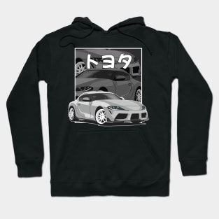 Toyota Supra MK5 (A90) 2019-2023 Japanese Comics Hoodie